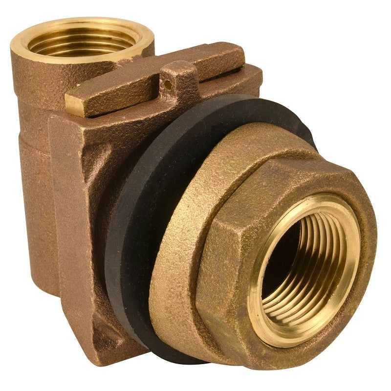 Water Source PA100NL Pitless Adapter, 1 in, FNPT, Brass