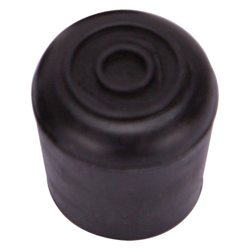 ProSource FE-50638-B Furniture Leg Tip, Round, Rubber, Black, 1-1/4 in Dia, 1.7 in H (Pack of 48)