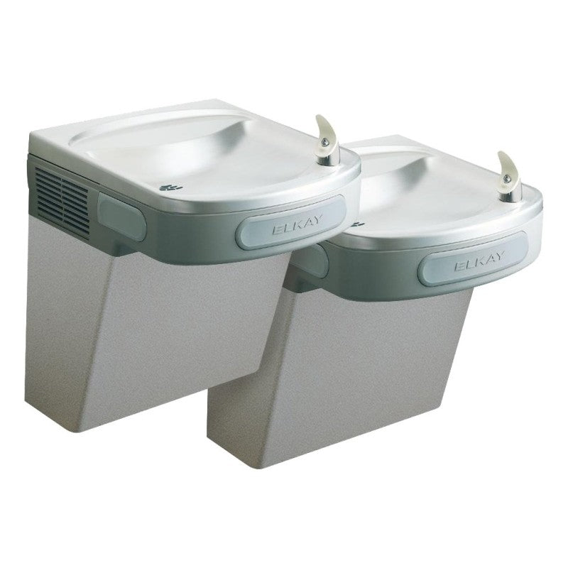 Elkay EZSTL8LC Series Water Cooler, 36-3/4 in L x 19 in W x 25-5/16 in H Dimensions, 8 gph Cooler, Steel, Gray