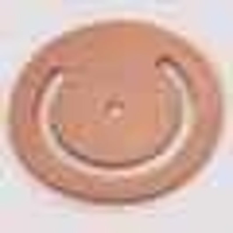 Simmons 31/2OD Pump Valve, 3-1/2 in Dia Dimensions, Leather