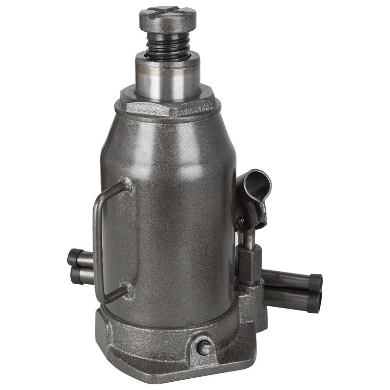 ProSource T010720 Hydraulic Bottle Jack, 20 ton, 9-1/2 to 17-1/8 in Lift, Steel, Gray