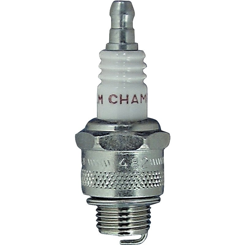 Champion J19LM Spark Plug, 0.027 to 0.033 in Fill Gap, 0.551 in Thread, 0.813 in Hex, Copper, For: 4-Cycle Engines (Pack of 24)
