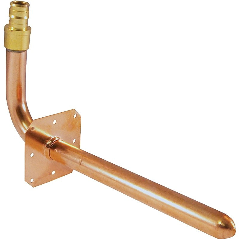 Apollo ExpansionPEX Series EPXSTUBWE12 Stub-Out, 1/2 in, Barb, Copper, 200 psi Pressure