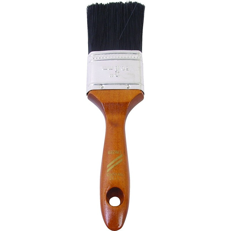 Linzer WC 1123-2 Paint Brush, 2 in W, 2-1/2 in L Bristle, Beaver Tail Handle
