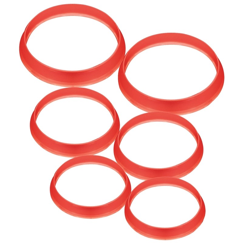 Plumb Pak PP855-13 Faucet Washer, 1-1/4 in, 1-1/2 in, 2 in, Rubber (Pack of 6)