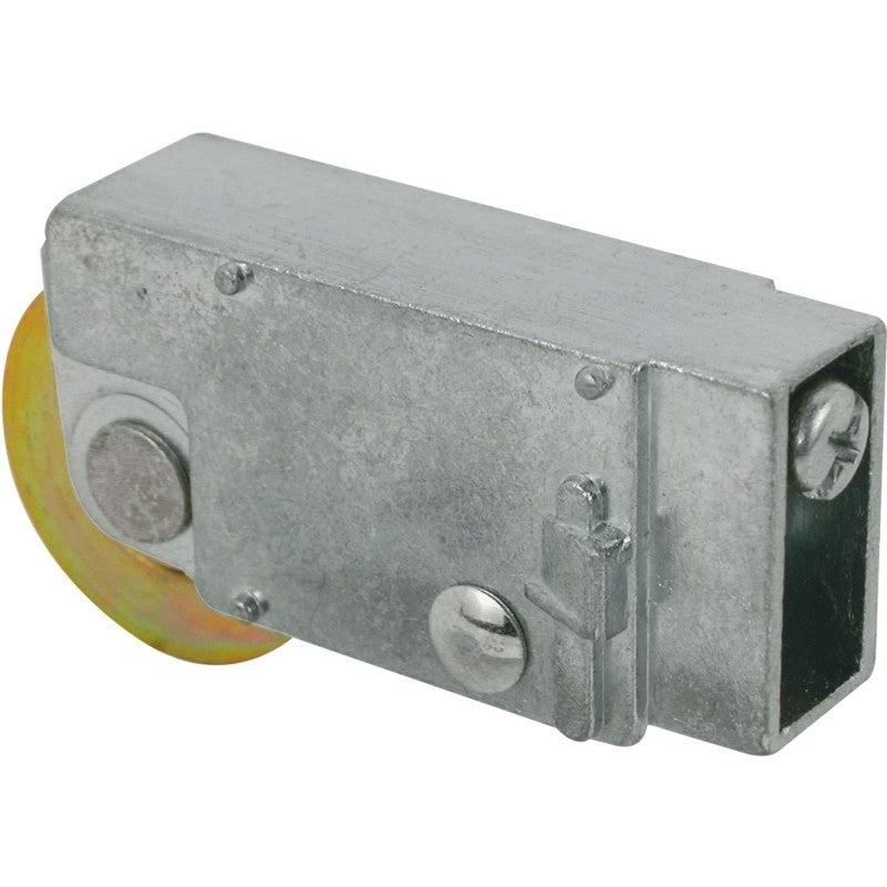 Prime-Line D 1603 Roller Assembly, 2-5/16 in L x 11/16 in W x 1-1/8 in H Dimensions, 1-1/4 in Dia Roller, Steel