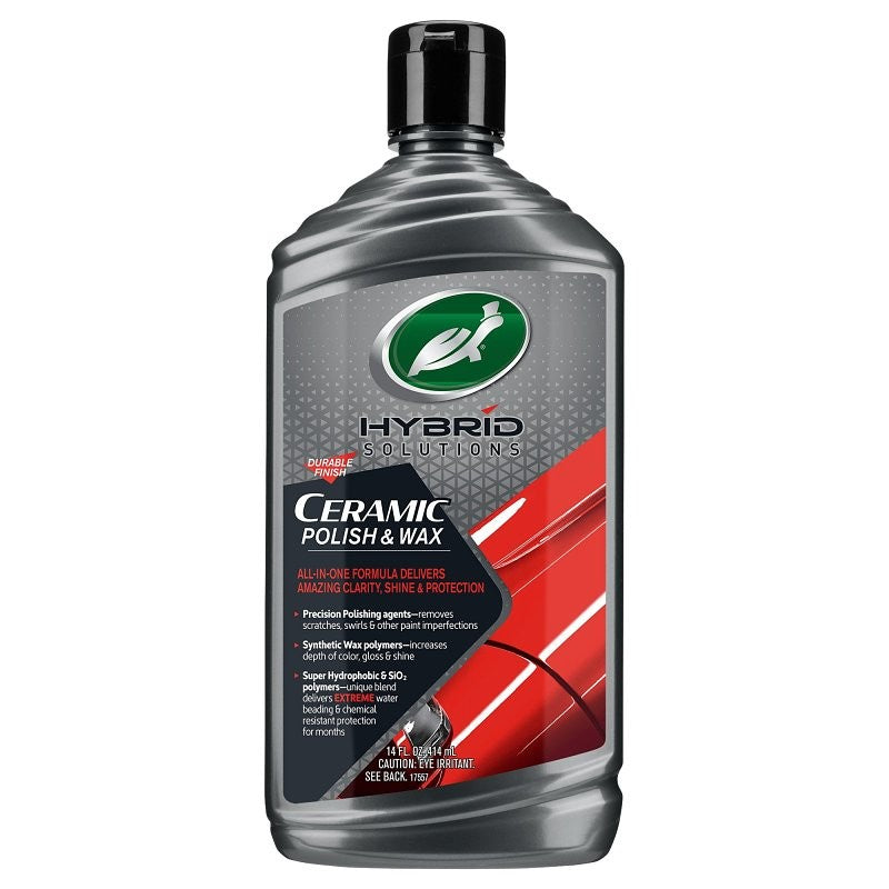 Turtle Wax 53412 Exterior Polish and Wax, 14 oz, Liquid, Fruity