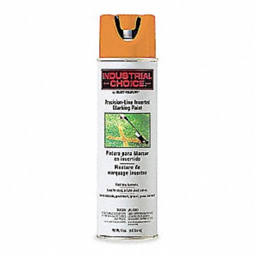 Rust-Oleum 203028 Inverted Marking Spray Paint, Semi-Gloss, Fluorescent Red/Orange, 17 oz, Can