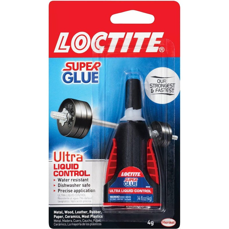 Loctite 1647358 Ultra Gel Super Glue, Liquid, Irritating, Transparent, 4 g Bottle