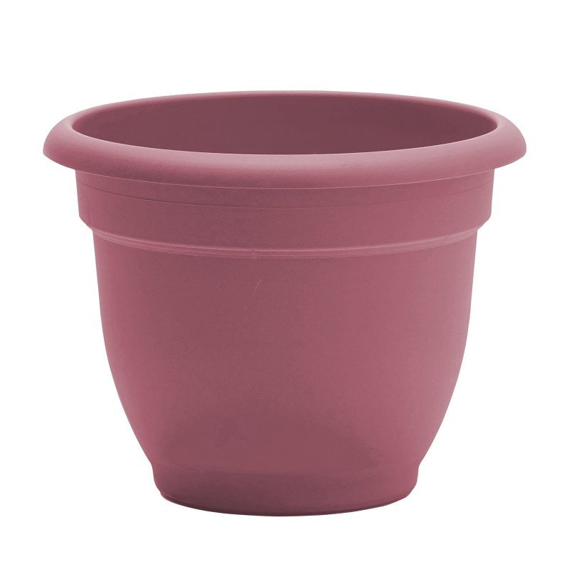 Bloem Ariana Series AP0834 Planter, Elegant, Traditional Design, Resin, Dusty Rose (Pack of 10)