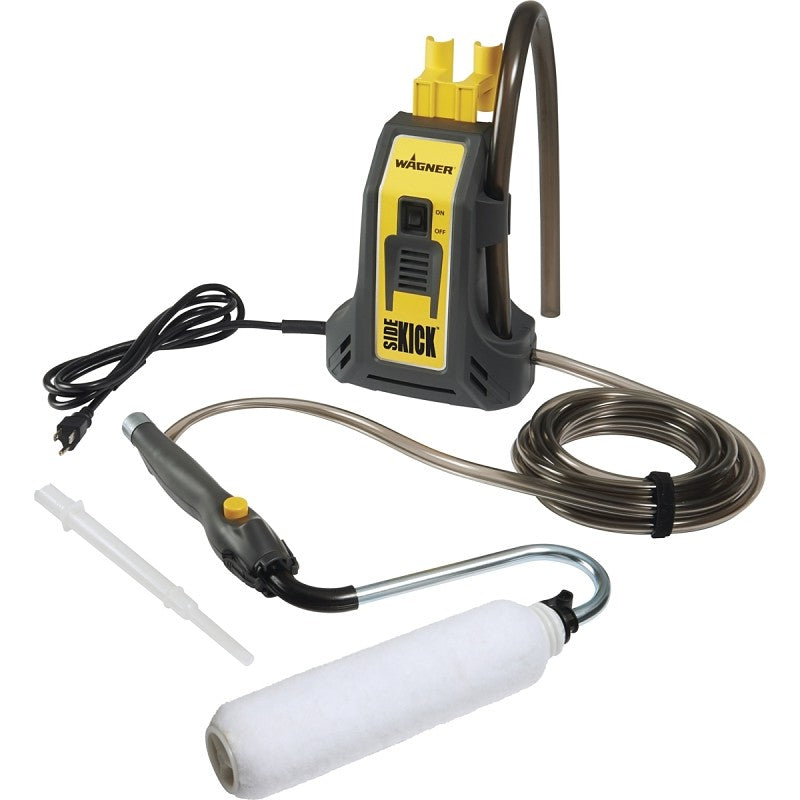 Wagner SideKick 0530010 Powered Roller, 3/8 in Nap, Quick-Release Handle