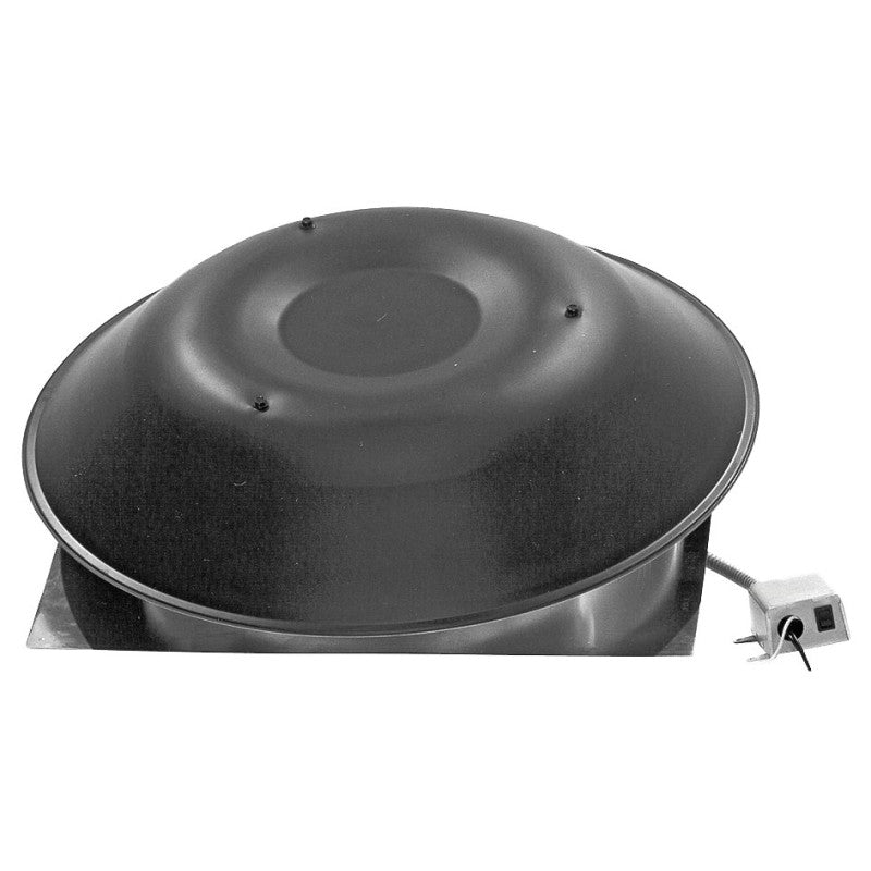 Lomanco LomanCool 2000BTH Standard Power Vent, Black, 1100 rpm, 120 V, Aluminum