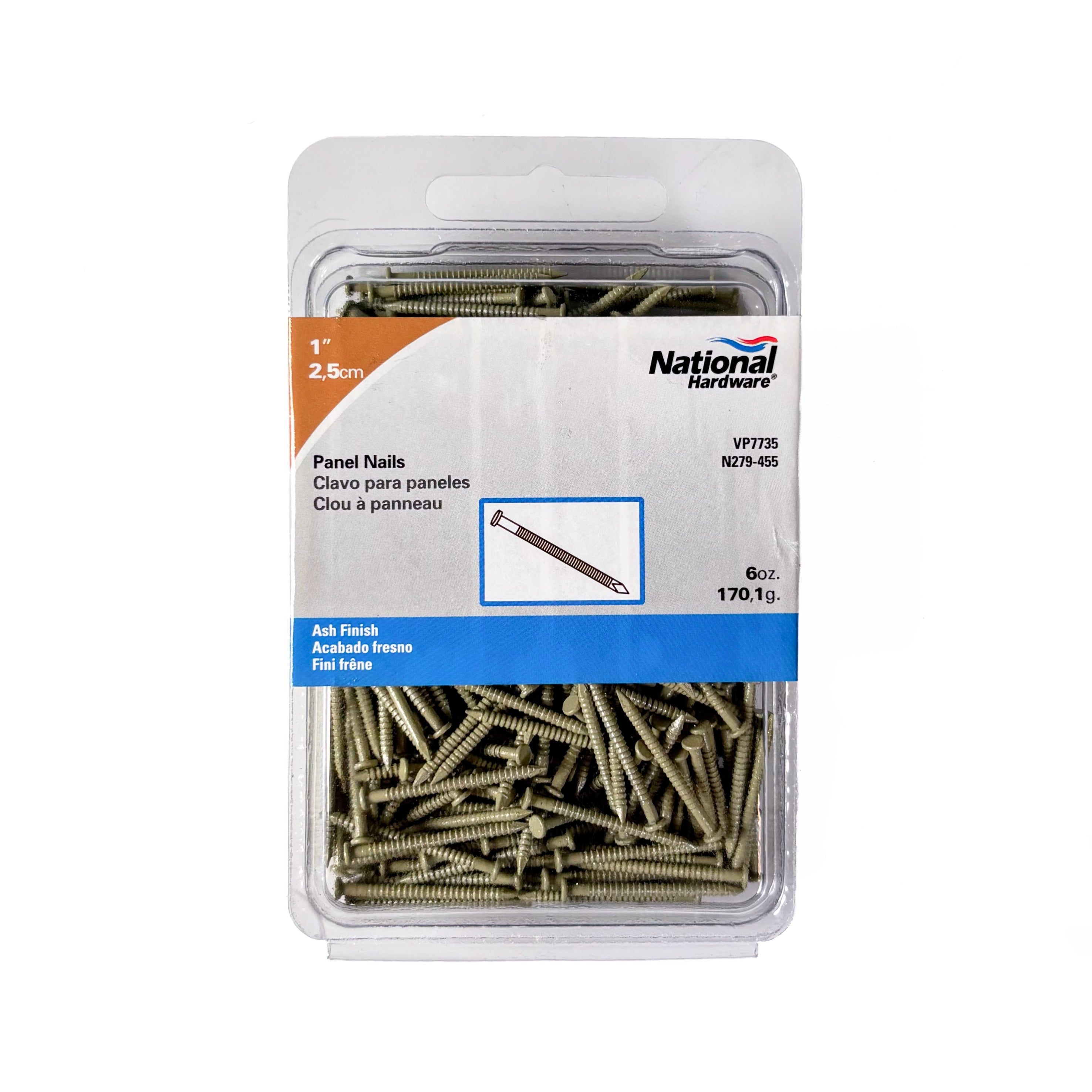 Panel Nails 1 Inch Ash 6 Ounce Approximately 398