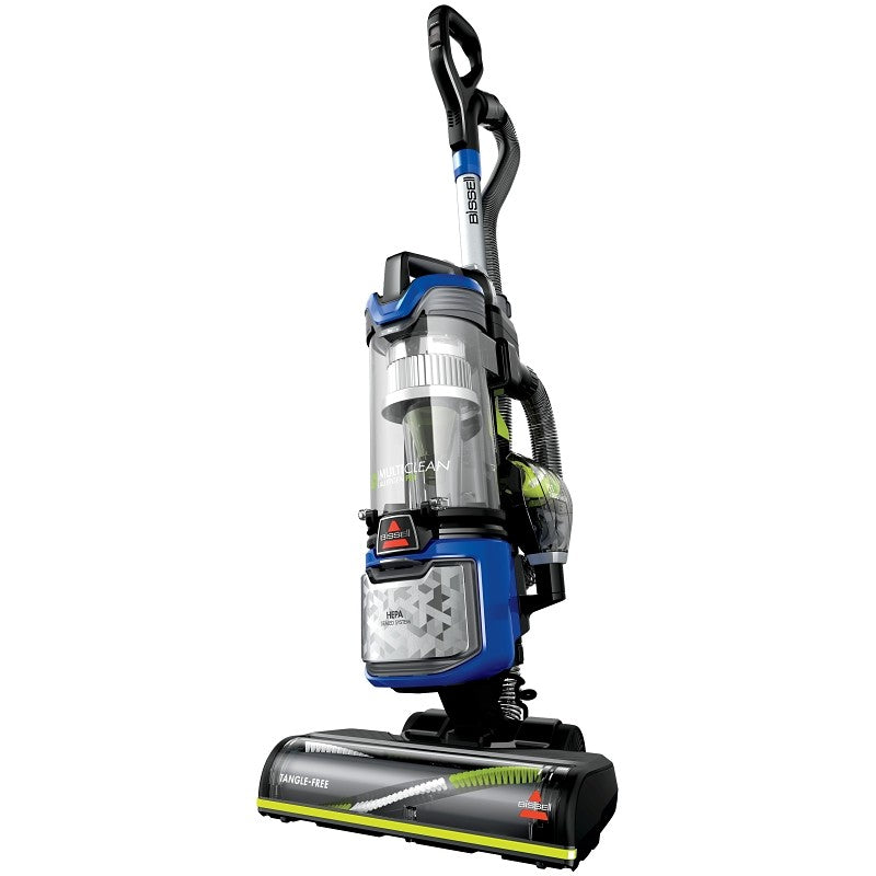 Bissell MultiClean 3409 Allergen Pet Rewind Upright Vacuum, 1 L Vacuum, HEPA SmartSeal Allergen System Filter, 5.3 V