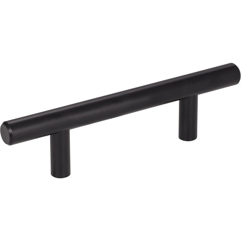 KasaWare K2943MB-6 Cabinet Pull, Matte Black, 136 mm L Handle, 1-3/8 in Projection, Steel, 6/PK