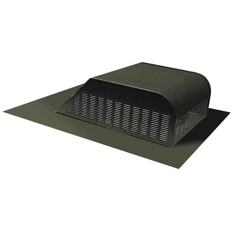 Master Flow SSB960AWW Roof Louver, 18 in L, 20-1/2 in W, Aluminum, Weathered Wood (Pack of 6)