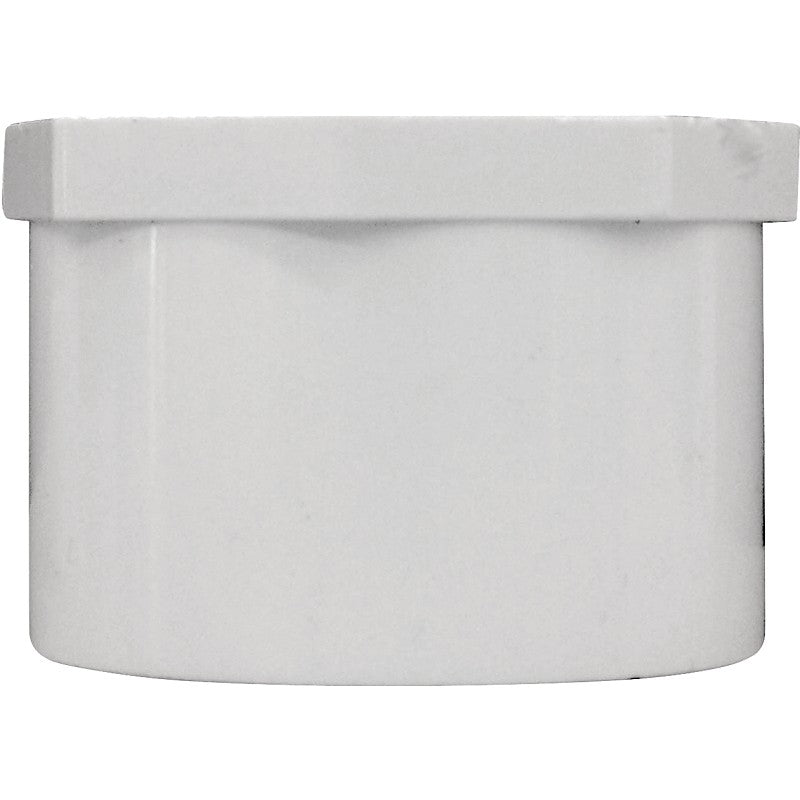 IPEX 435634 Pipe Plug, 1-1/4 in, Male Spigot, PVC, White, SCH 40 Schedule