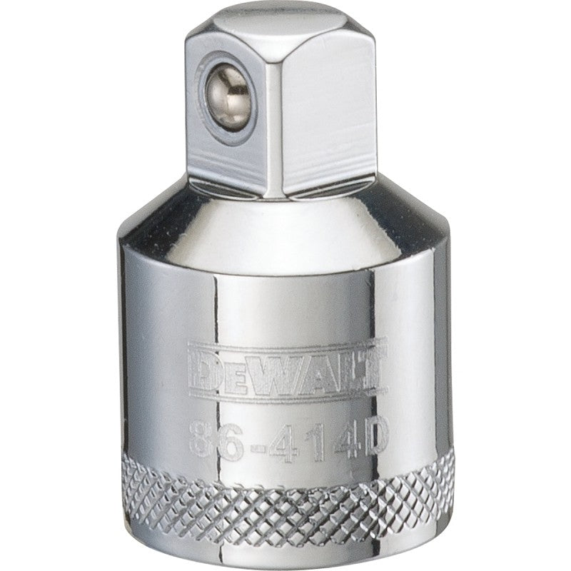 DEWALT DWMT86414OSP Reducing Adapter, 1/2 in Drive, Female Drive, 3/8 in Output Drive, Male Output Drive, 1-11/32 in L