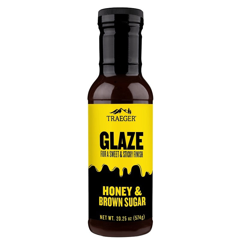 Traeger GLZ001 Barbeque Glaze, Brown Sugar, Honey, 12 oz Bottle (Pack of 6)