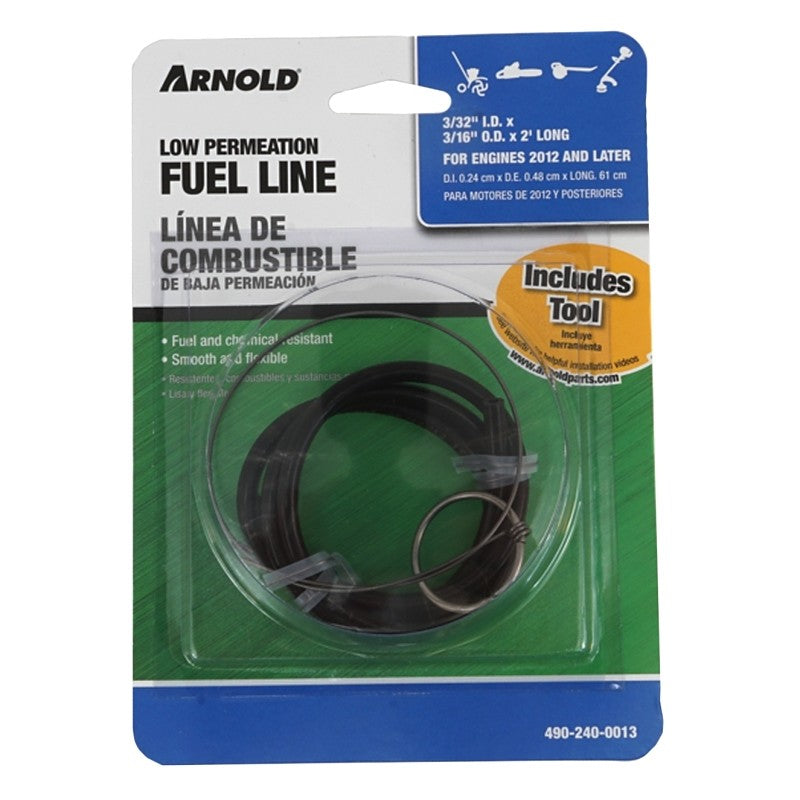 Arnold 490-240-0013 Cycle Fuel Line, 3/32 in ID, 2 ft L