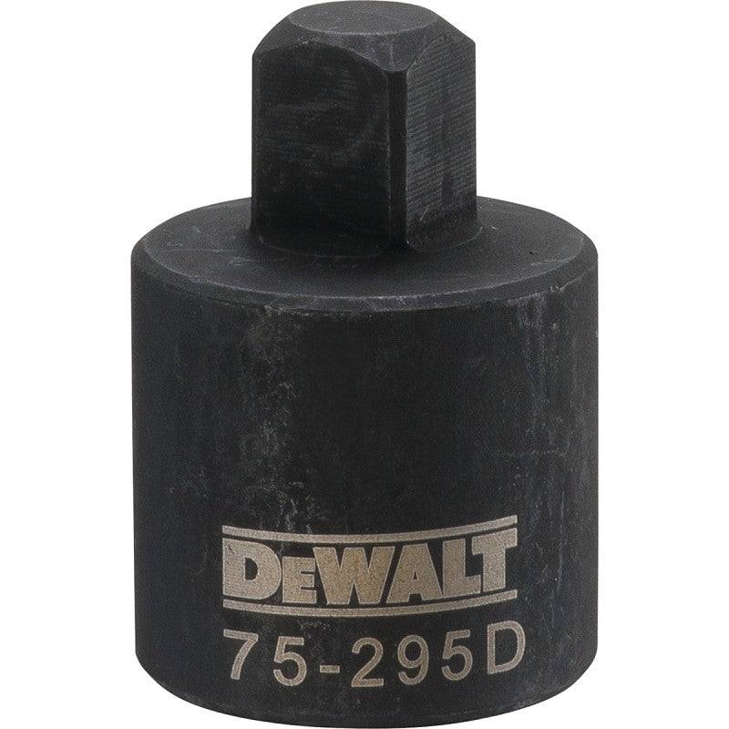 DEWALT DWMT75295OSP Reducing Impact Adapter, 3/4 in Drive, Female Drive, 1/2 in Output Drive, Male Output Drive