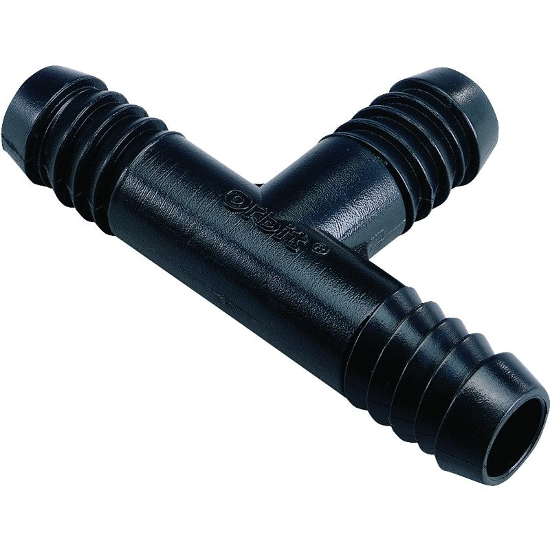 Orbit 94350 Tee, 1/2 in Connection, Barb, Plastic