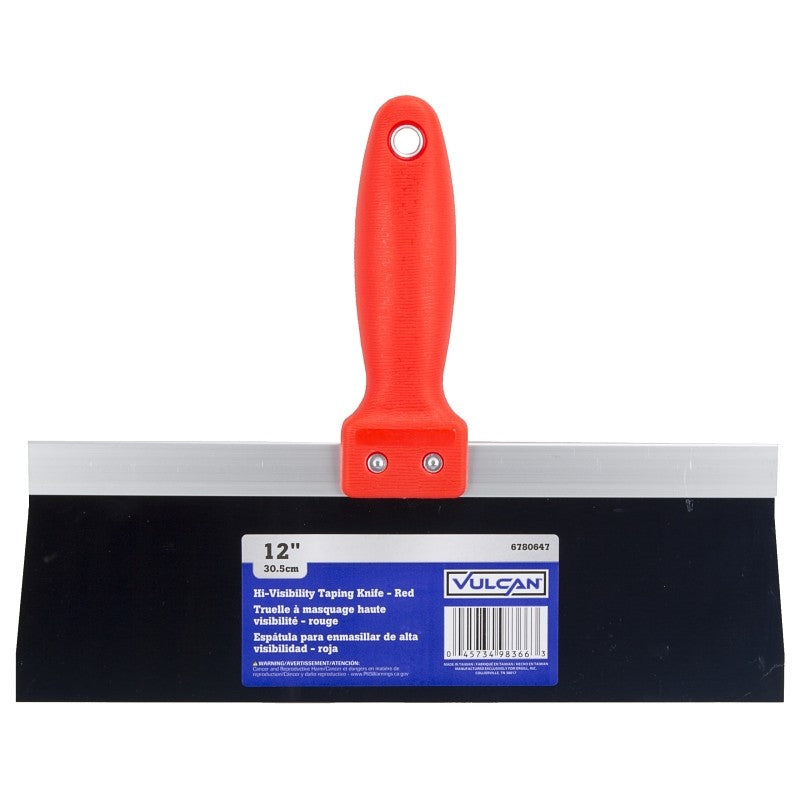 Vulcan 37003R3L Knife, 3-1/4 in W Blade, 12 in L Blade, Steel Blade, Flexible Tapered Blade, Ergonomic Handle