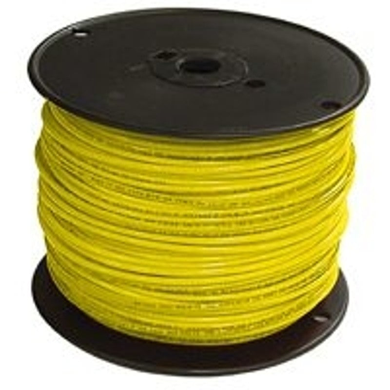 Southwire 12YEL-STRX500 Series Building Wire, Yellow Sheath, 12 AWG Wire, 1-Conductor, 500 ft L, Stranded