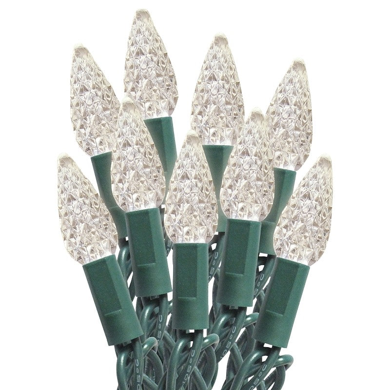 Sylvania 29588 Light Cord, 100-Lamp, C6, 20,000 hrs Average Life, 51.3 ft L