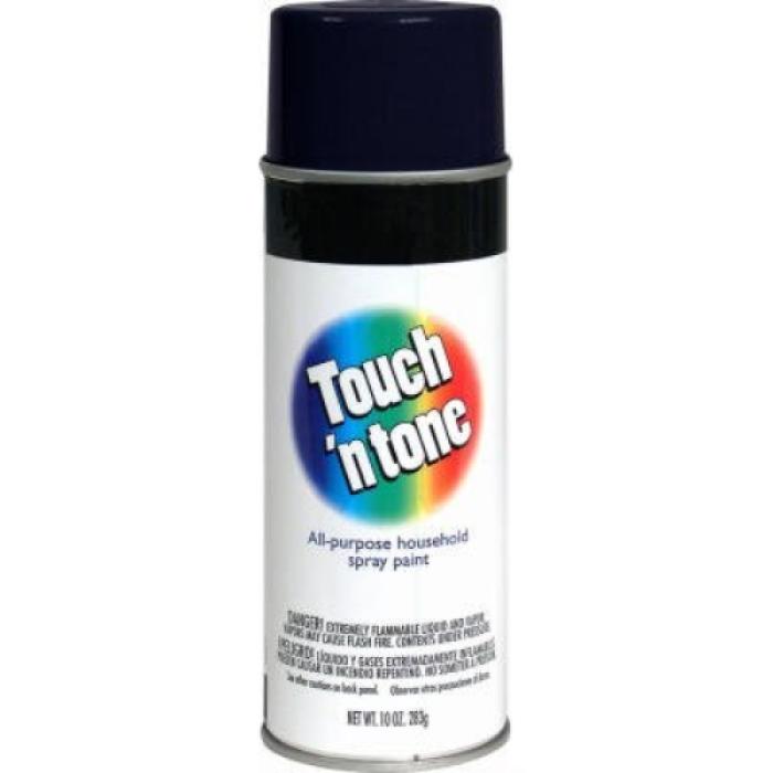 Touch 'N Tone 55276830 Spray Paint, Gloss, Black, 10 oz, Can