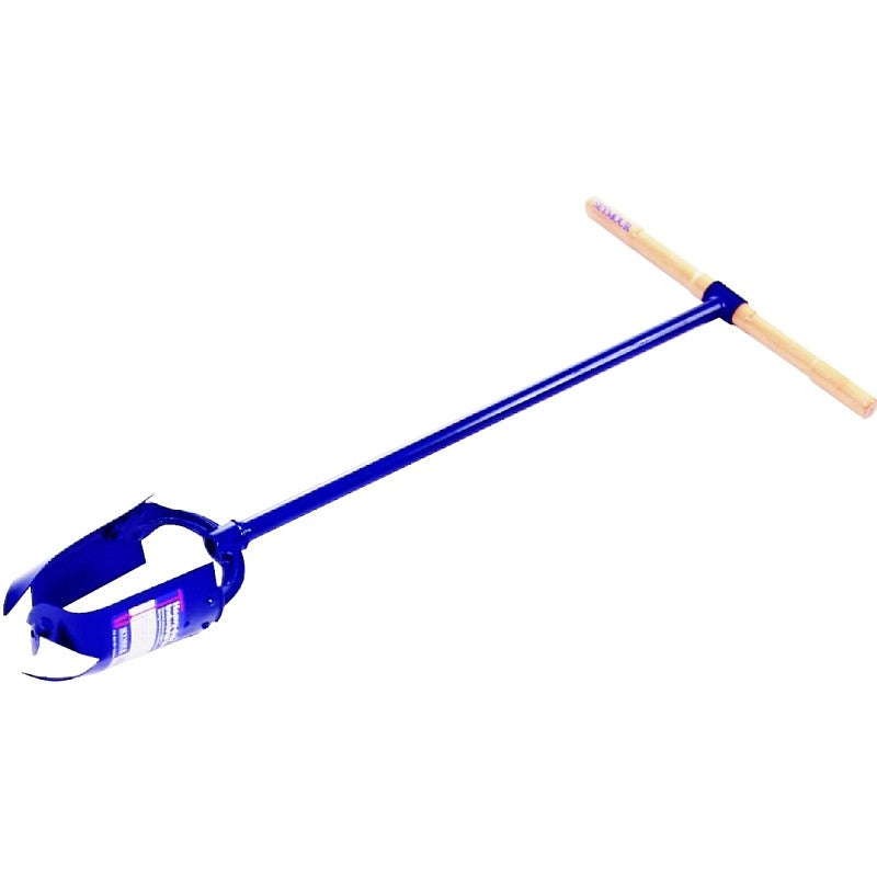 Seymour 21303 Iwan Auger, 46 in OAL, Riveted Blade, Steel Blade, Hardwood Handle