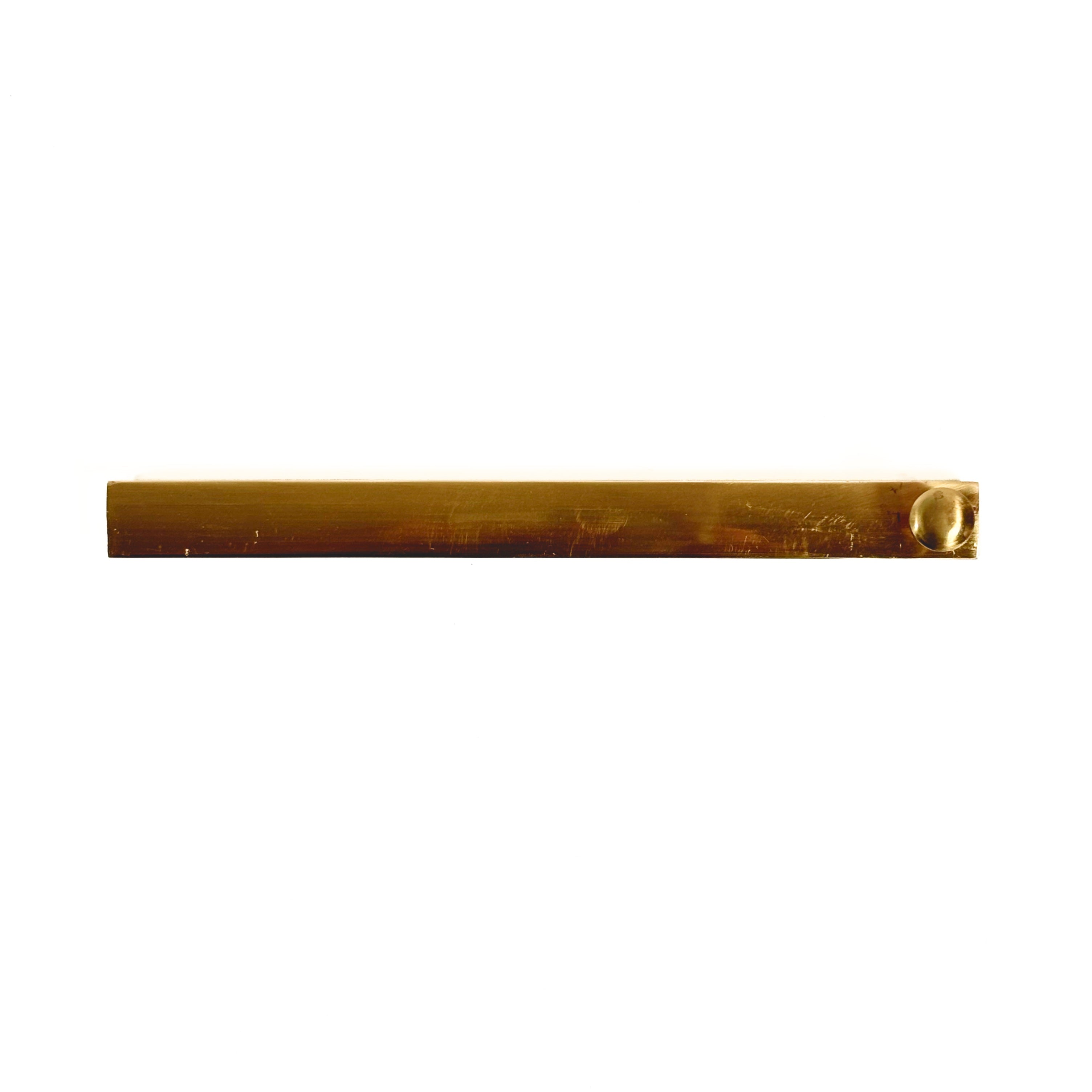 Surface Bolt 6 Inch Solid Brass Polished Brass (POS)