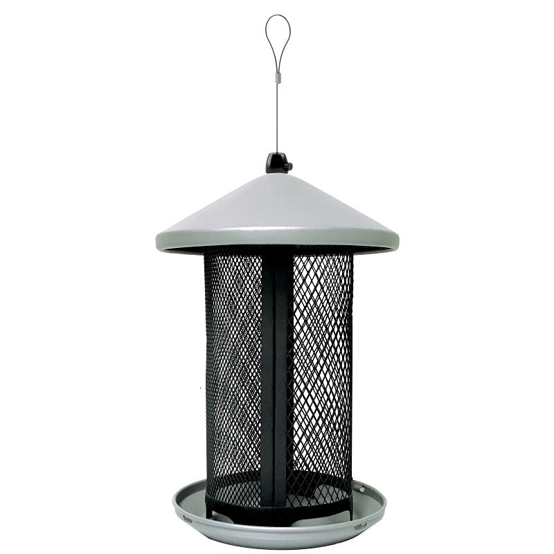 Perky-Pet TSS00349 Dual-Mesh Bird Feeder, 2.85 lb, Metal, Gray