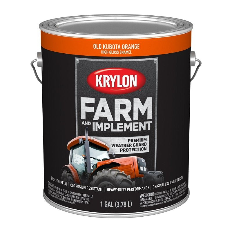 PAINT HG OLD KUBOTA ORANGE 1GA (Pack of 4)