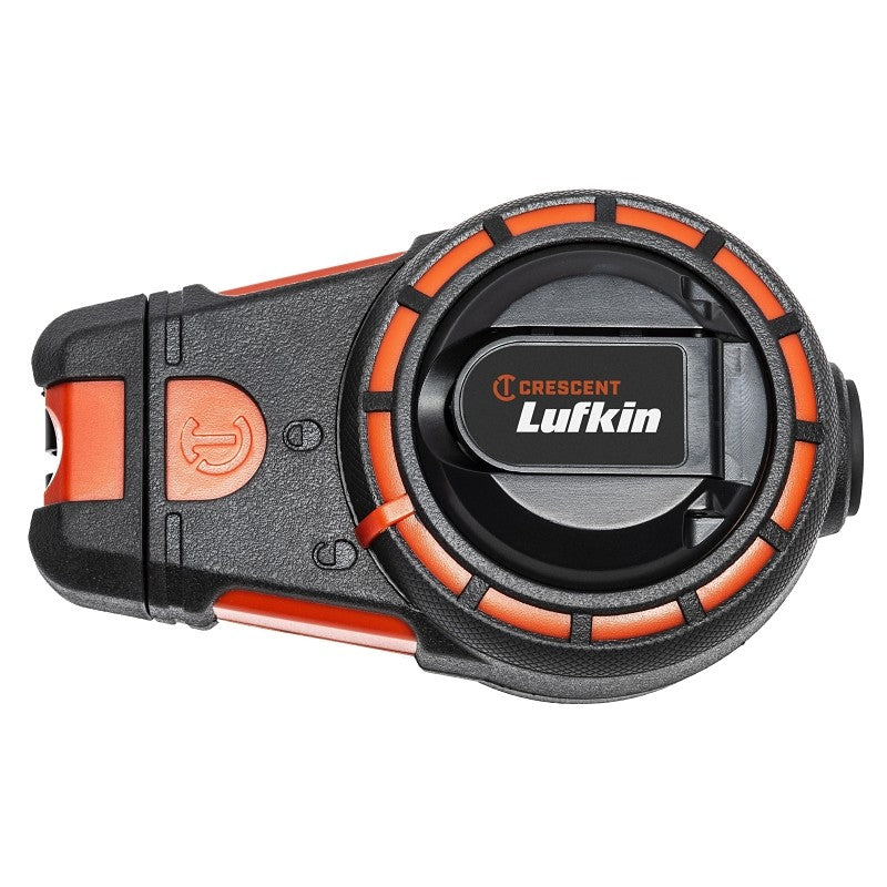 Crescent Lufkin CL100R Contractor Chalk Reel with Chalk, 3 oz Chalk Capacity, 100 ft L Line, 6:1 Gear Ratio, Red