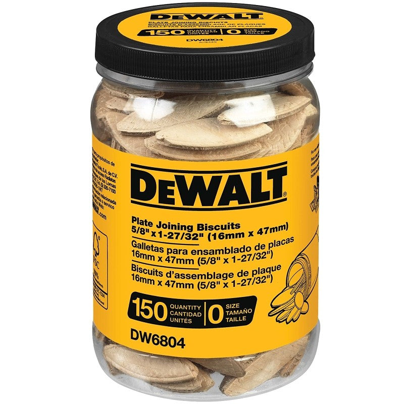 DEWALT DW6804 Plate Joining Biscuit, Beechwood