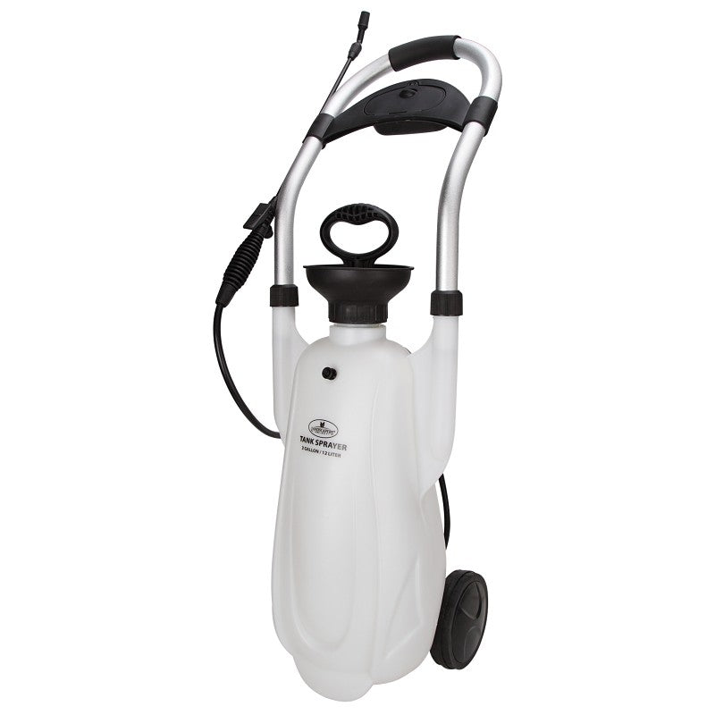 Landscapers Select SX-CS12L Compression Sprayer, 3 gal Tank, Polyethylene Tank, 100 in L Hose, White