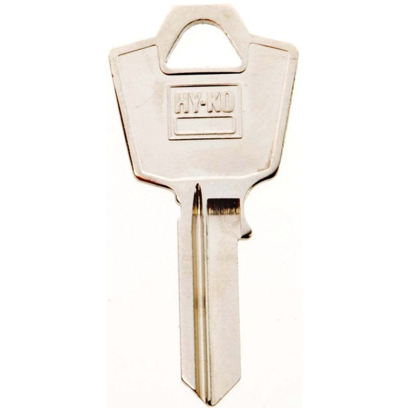 Hy-Ko 11010ES9 Key Blank, Brass, Nickel, For: ESP Vehicle Locks, ES9 Key Number (Pack of 10)