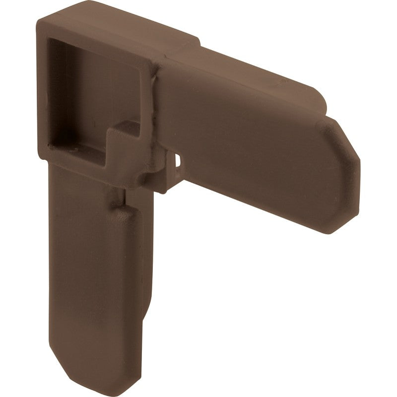 Prime-Line PL 14285 Square Cut Screen Frame Corner, Plastic, Bronze, For: PL14079 Screen Frame