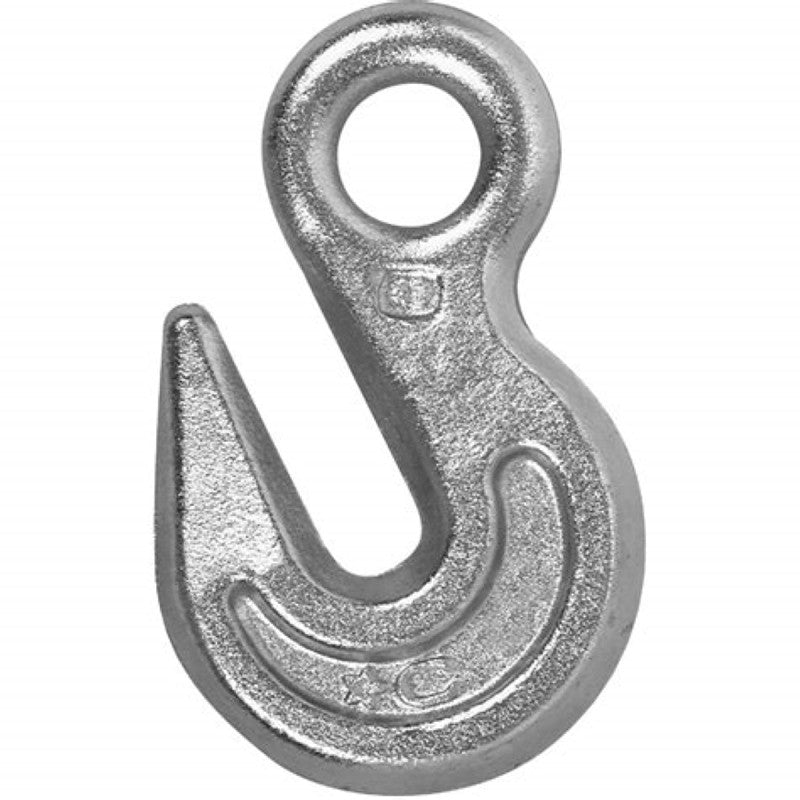 Campbell T9001824 Eye Grab Hook, 1/2 in, 9200 lb Working Load, 43 Grade, Steel, Zinc