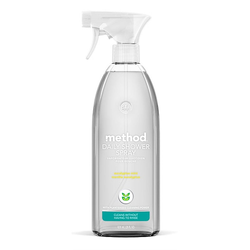method 1390 Shower Cleaner, 28 oz, Liquid, Pleasant, Colorless/Translucent