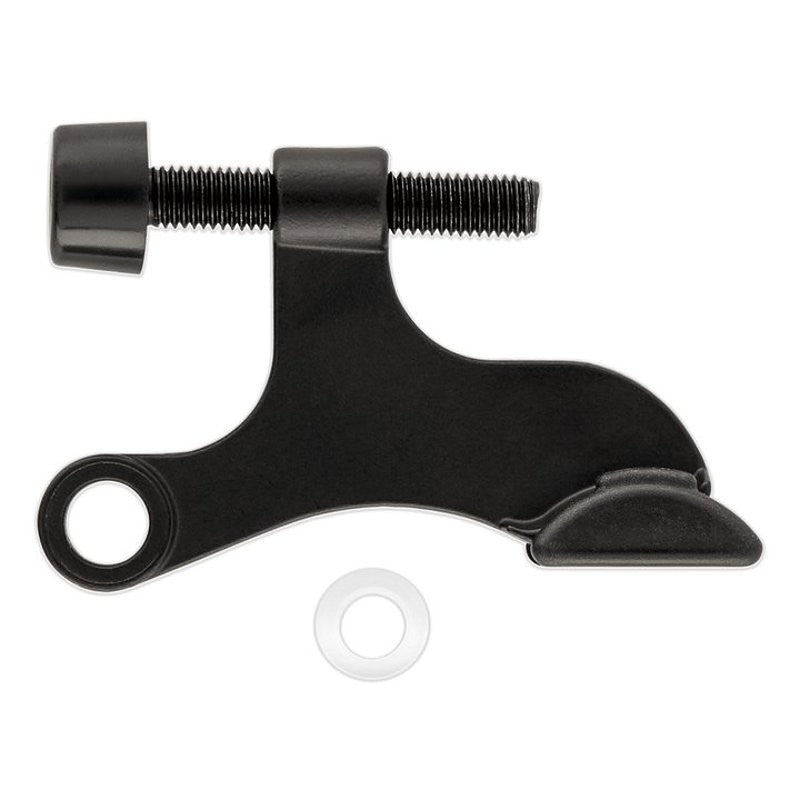 National Hardware N830-562 Hinge Pin Door Stop, 2-1/16 in Projection, Zinc, Matte