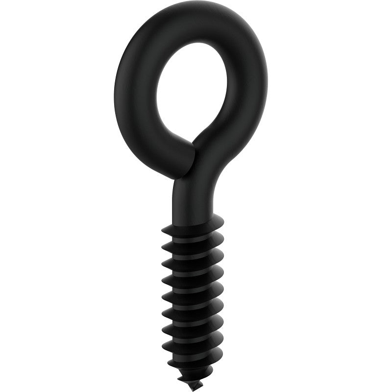 National Hardware N820-089 Screw Eye, #2, 2-5/8 in OAL, 115 lb Working Load, Steel, Storm Shine