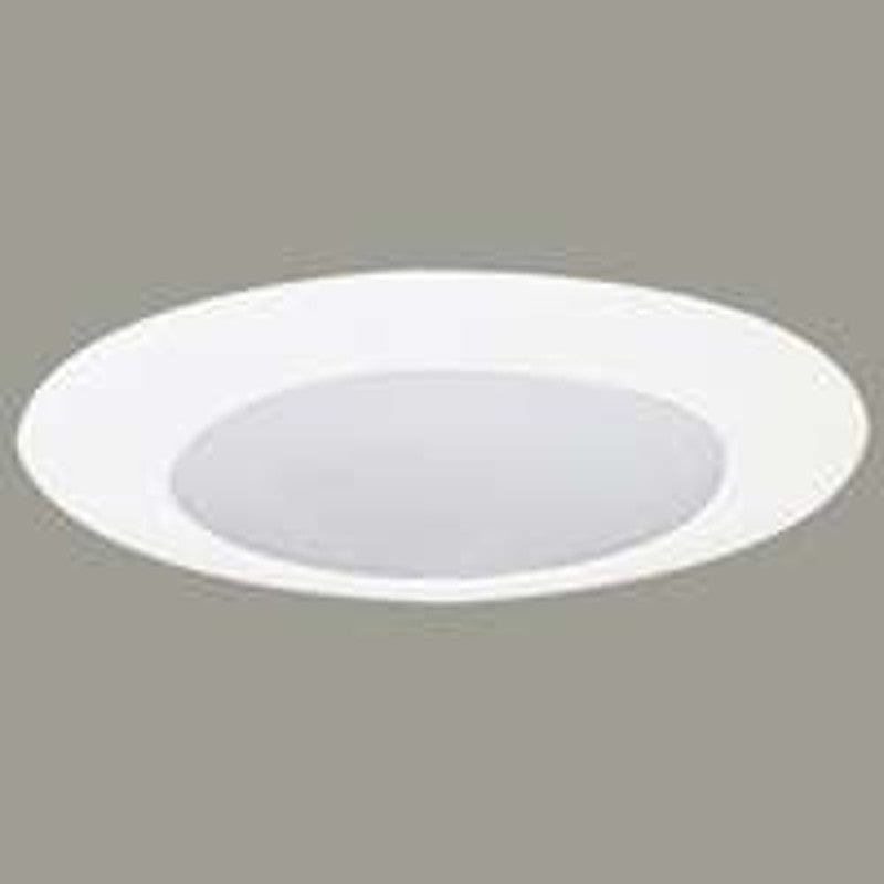 Halo 70PS Recessed Lighting Trim, 6 in Dia Recessed Can, Glass Lens, Polymer Body, White