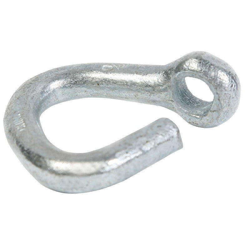 Baron 383-3/16 Large Cold Shut, 450 lb Working Load, 3/16 in Dia Wire, Steel, Zinc-Plated (Pack of 10)