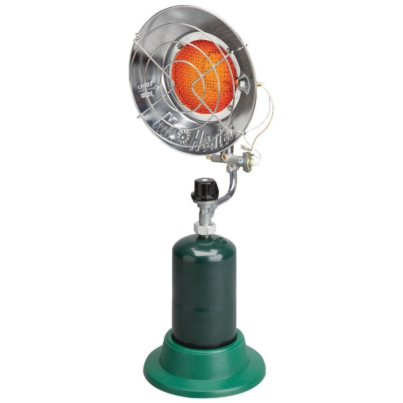 Mr. Heater F242200 Single Tank Top Heater, 8-1/4 in W, 10,000 to 15,000 Btu Heating, Propane, Metal