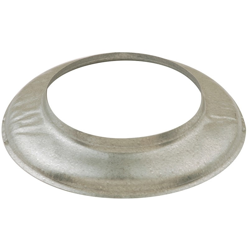 AmeriVent 5ESC Fixed Storm Collar, 5 in Vent Hole, Galvanized Steel