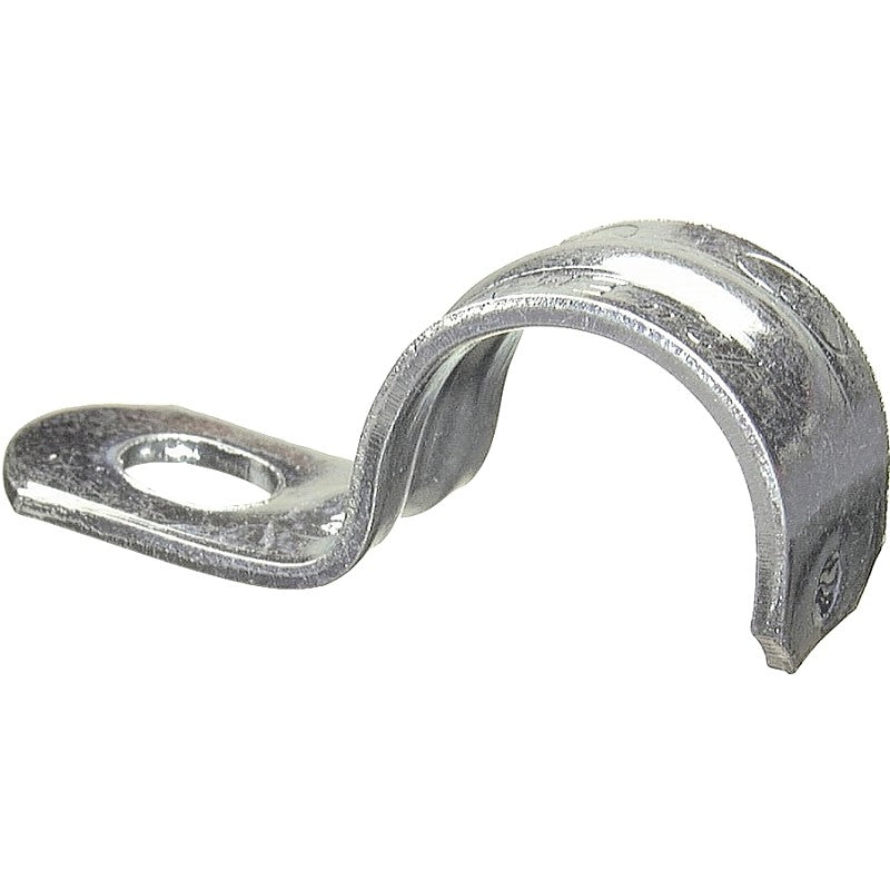 Halex 96112 Conduit Strap, 3/4 in, 4/BAG, Steel, Galvanized