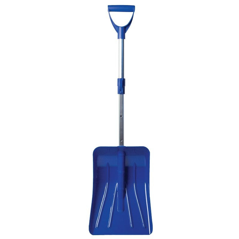 Rugg SC2132 Trunk Shovel, Arctic Plow Blade, Plastic/Polyester Blade, Aluminum Handle, Blue