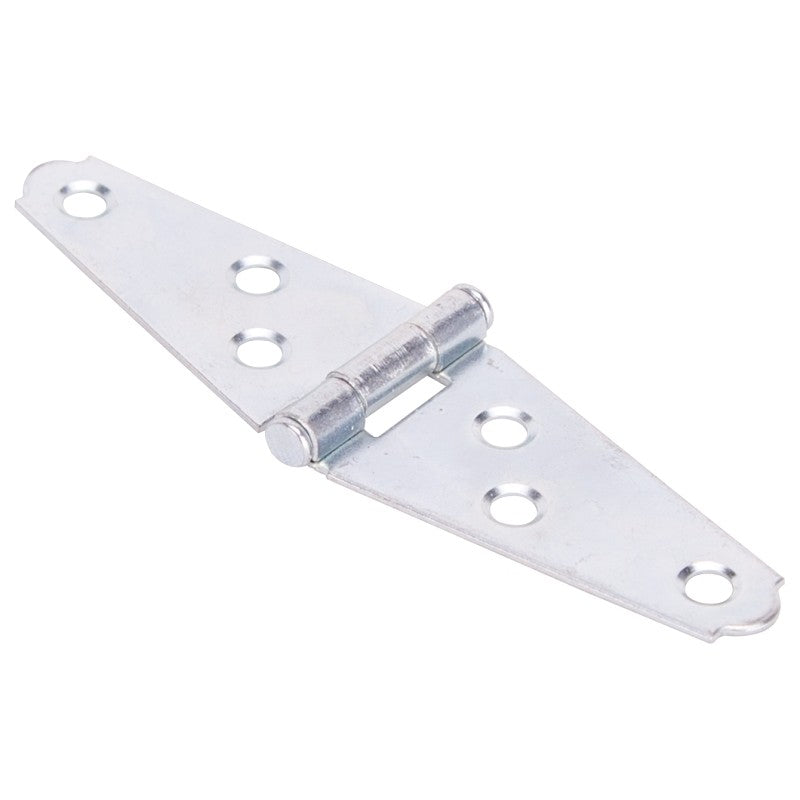 ProSource LSH-Z02-013L Strap Hinge, 1.2 mm Thick Leaf, Steel, 180 Range of Motion, Screw Mount Mounting (Pack of 10)